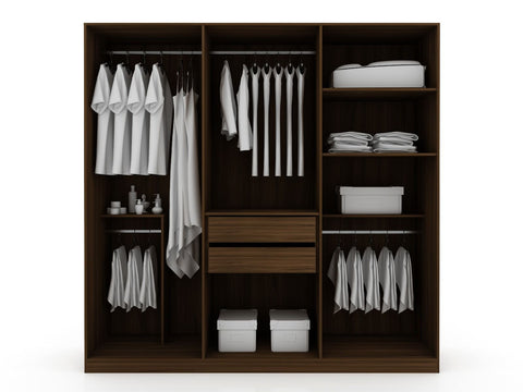 Gramercy Modern Freestanding Wardrobe Armoire Closet