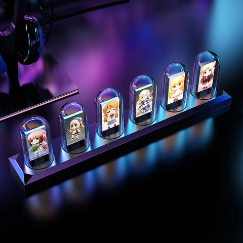 DIY RGB Nixie Tube Clock: Analog-Digital Night Light