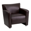 HERCULES Majesty Series Reception Set in Brown LeatherSoft