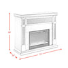 Picket House Furnishings Eleanor Fireplace - Fort Decor