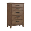 Picket House Furnishings Jaxon 5-Drawer Chest in Grey