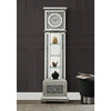 ACME Noralie Grandfather Clock, Mirrored & Faux Diamonds - Fort Decor