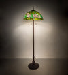 62" High Tiffany Banded Dogwood Floor Lamp