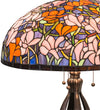32"H Tiffany Magnolia Table Lamp