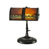 Egyptian Mica and Tiffany Desk Lamp - Fort Decor