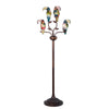 hand crafted Toucans Tiffany Floor Lamp - Fort Decor