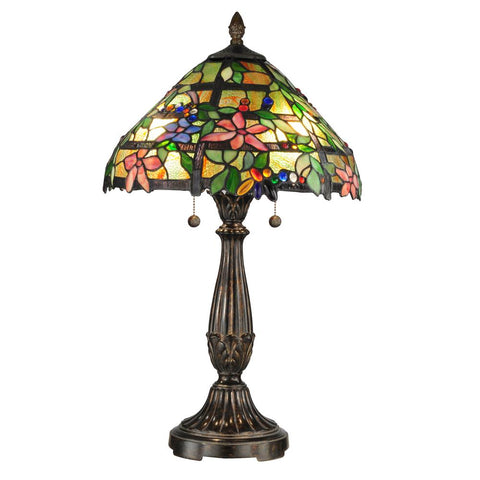Trellis Tiffany Table Lamp - Fort Decor
