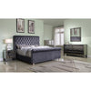 Queen Upholstered Tufted Bed - Fort Decor
