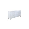 Orbis White Lacquer Dresser - Fort Decor