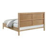 Arden 4-Piece Bedroom Set with King Bed, 2-Drawer Nightstand with open shelf, 5-Drawer Chest, 6-Drawer Dresser
