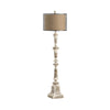Vento Floor Lamp WHITE Resin 17x17x63.5 Traditional Style
