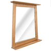 Bathroom Mirror Solid Recycled Pinewood 27.6"x4.7"x31.1", - Fort Decor