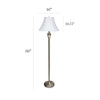 Elegant Designs Antique Brass Three Pack Lamp Set (2 Table Lamps, 1 Floor Lamp) - Fort Decor