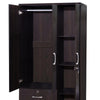 Better Home Products Symphony Wardrobe Armoire Closet with Two Drawers Tobacco - Fort Decor