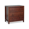 Espresso finish 3-drawer accent chest stands