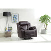 Daria Beige Faux Leather Upholstery Reclining Chair