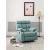 Cindy Teal Fabric Upholstery Reclining Chair
