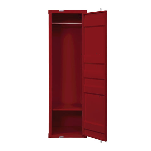 Cargo Wardrobe (Single Door), Red
