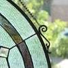 LONESTAR Tiffany-style Round Window Panel 24" Height