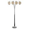 Ore International 84"H Simple Elegance Arch Floor Lamp - Fort Decor