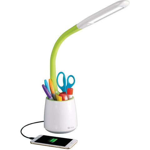 Desk Lamp - LED - White, Green - Desk Mountable - Fort Decor