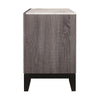 Laura-Foil Grey/Marble-Ns, Laura Foil Grey Nightstand - Fort Decor