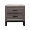 Laura-Foil Grey/Marble-Ns, Laura Foil Grey Nightstand - Fort Decor
