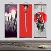Japanese Samurai Ukiyoe for Canvas Posters and Prints Decoration - Fort Decor