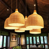 Rattan Pendant Lamp: 26x26cm Japanese-Inspired E27 LED Lighting for a Natural and Warm Ambiance