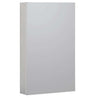 Bathroom Mirror Medicine Cabinet Aluminum Storage Cabinet 19 x 30 inch Beveled Edge Frameless Double Sided Mirror Door Recess or Surface Mount - Fort Decor
