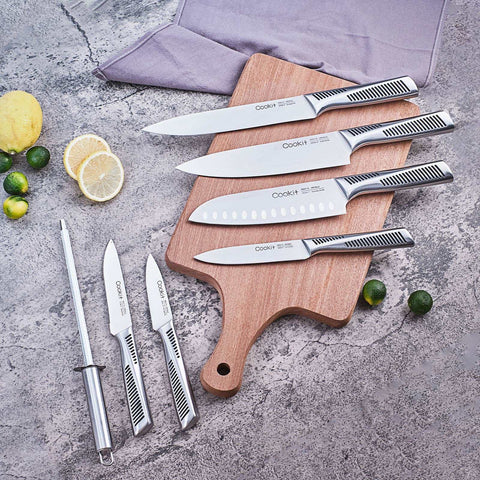 Kitchen Knife Set, 15 Piece Knife Sets with Block - Fort Decor