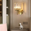 European Crystal Wall Lamp - Luxury LED Sconce