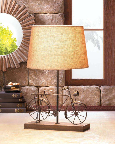 Old Fashioned Bicycle Table Lamp - Fort Decor