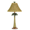 Living room Palm Tree Lamp| Vintage Palm Tree Lamp| Tropical Coastal Night Light Bedside Lamp | Bedroom Office Desk Lighting, 25.5" Tall - Fort Decor