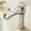 Single Handle Bathroom Sink Faucets Deck Mounted Mixer Tap - Fort Decor