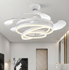 Modern Chandelier for Living Room and dining Ceiling Fan with Remote Control - Fort Decor