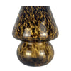 The Original Striped Mushroom Lamp | Nordic Style Mushroom Table Lamp | Murano Striped Mushroom Lamp | Trendy Striped Mushroom Glass Lamp - Fort Decor