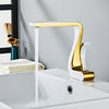 Tuqiu Basin Faucet Gold and White Bathroom Faucet Mixer Tap - Fort Decor