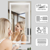 Smart LED Bathroom Mirror Two-Key Mode, Dimmable And Anti-Fog LED Light - Fort Decor