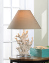 White Coral Table Lamp - Fort Decor